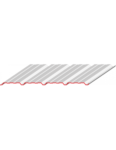 FACADEO 4.25 Bardage acier simple peau