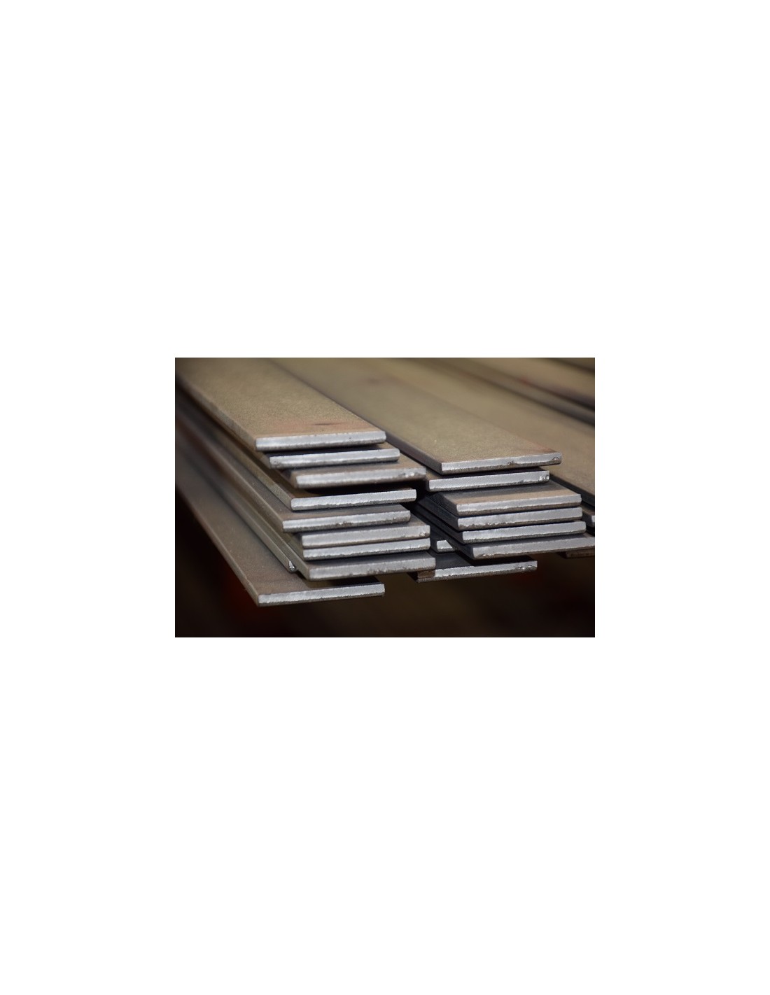 Acier Plat 40x10 Mm - Longueur Au Choix De 100 à 3000 Mm, Matériau S235JR