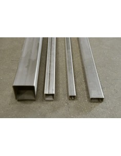 Tube aluminium 100x100