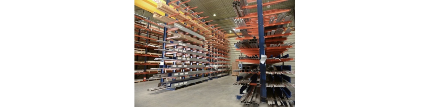 Laminés aluminium — plats, ronds, carrés, tés | CODIP